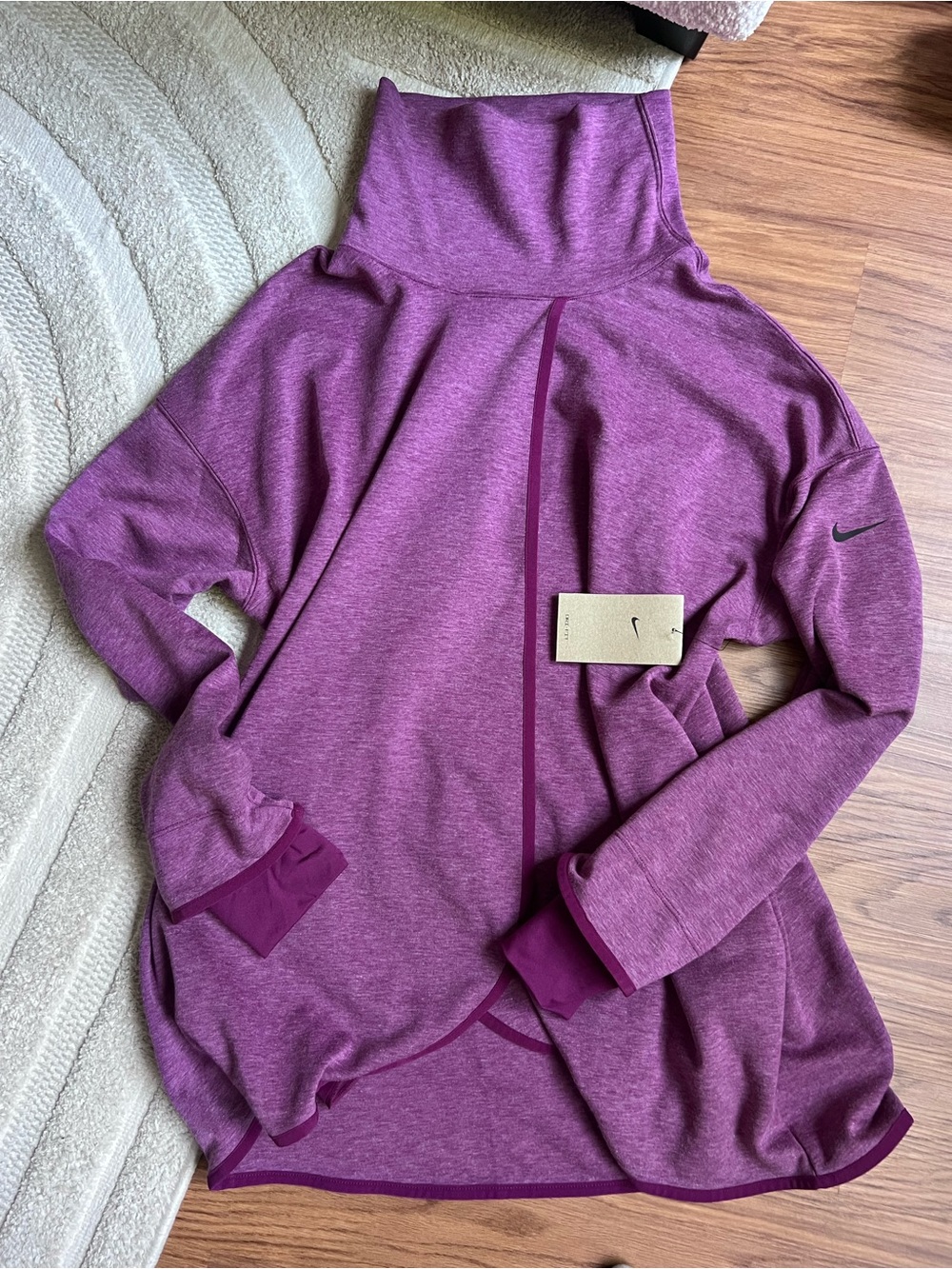 Nike Women's Plum Funnel Neck Utility Jacket